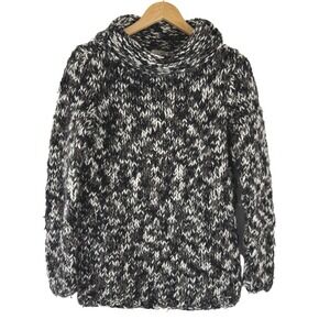 VTG!‎ Wallace Chunky Knit Wool Mohair Blend Mock Neck Marled Sweater M